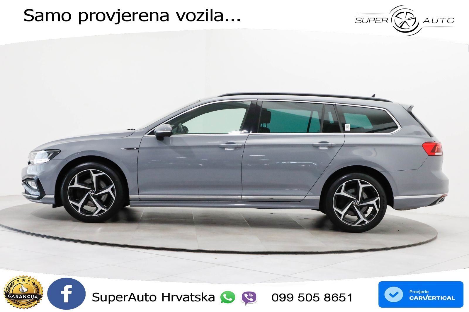 Volkswagen Passat Variant 2.0 TSI (190 KS) DSG R-Line LED+GR SJED+ACC