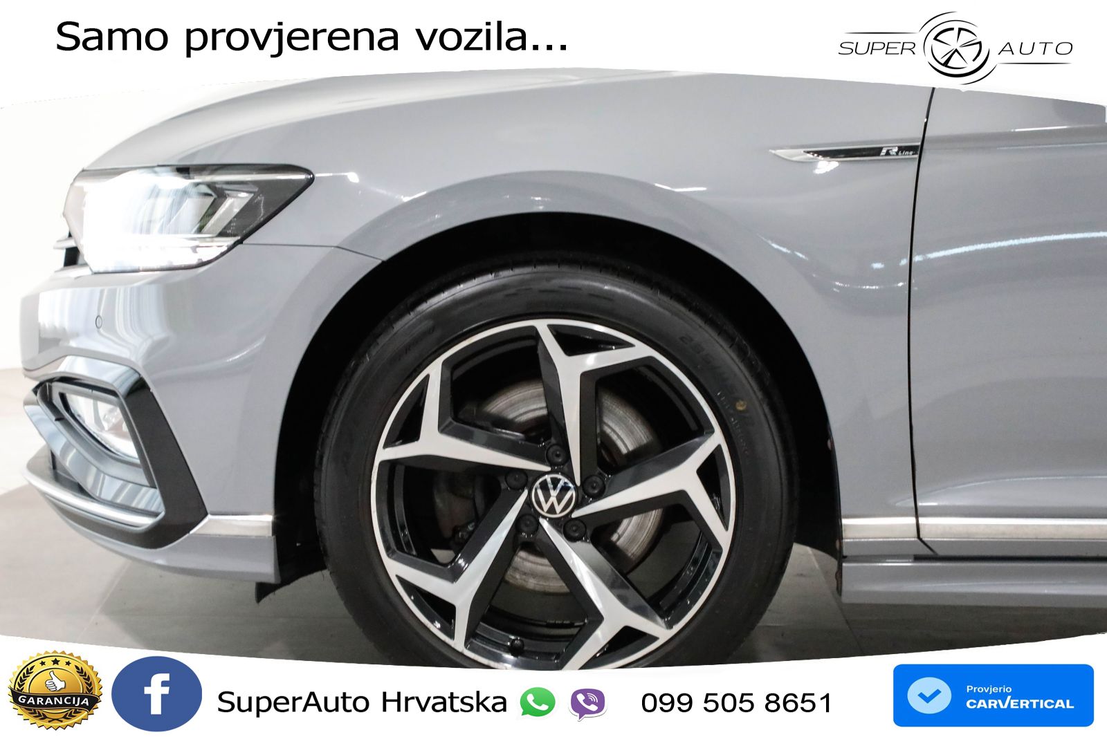 Volkswagen Passat Variant 2.0 TSI (190 KS) DSG R-Line LED+GR SJED+ACC