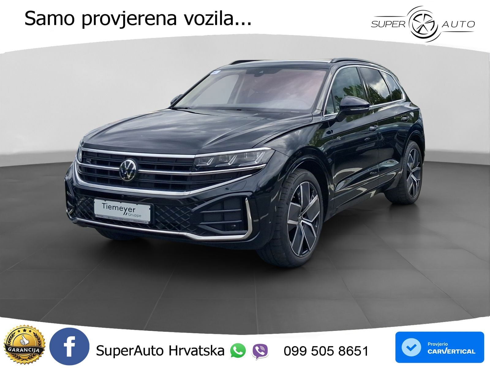 Volkswagen Touareg 3.0 V6 TDI (286 KS) 4MOTION Tiptronic ZRAČNI+ACC+4xGR SJED+KAM