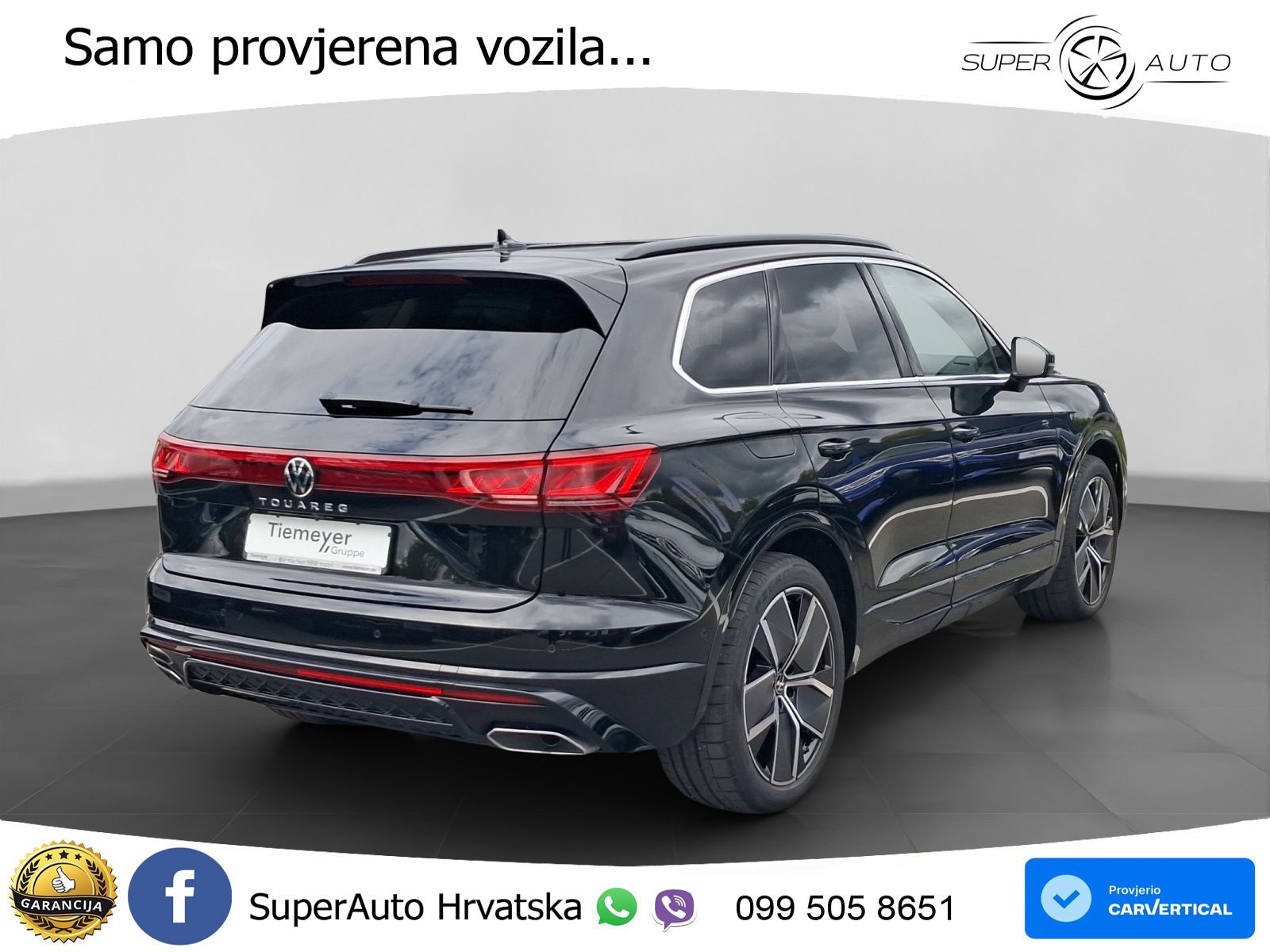 Volkswagen Touareg 3.0 V6 TDI (286 KS) 4MOTION Tiptronic ZRAČNI+ACC+4xGR SJED+KAM