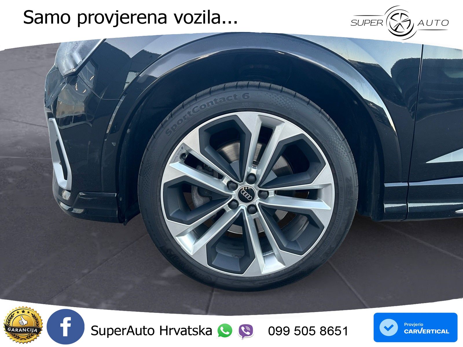 Audi Q3 Sportback 40 TDI (200 KS) quattro S tronic S line LED+GR SJED+ACC