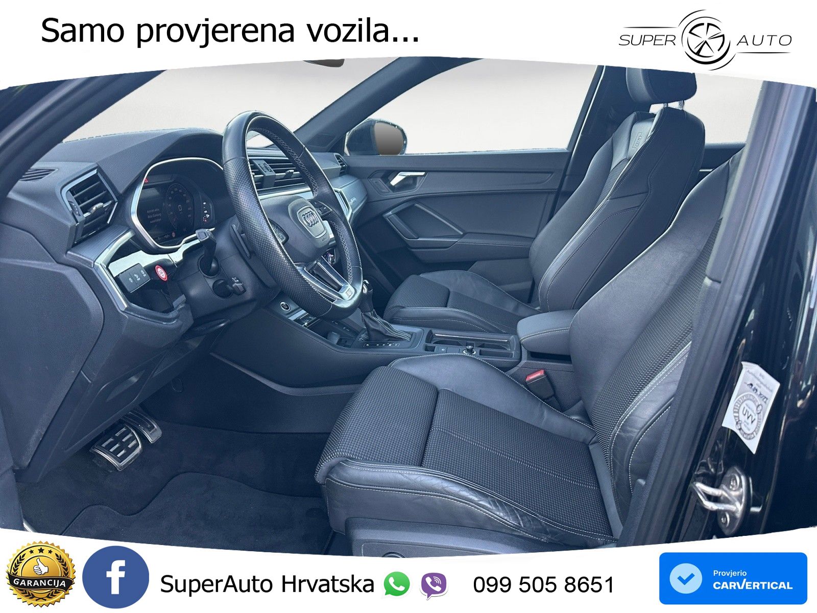 Audi Q3 Sportback 40 TDI (200 KS) quattro S tronic S line LED+GR SJED+ACC