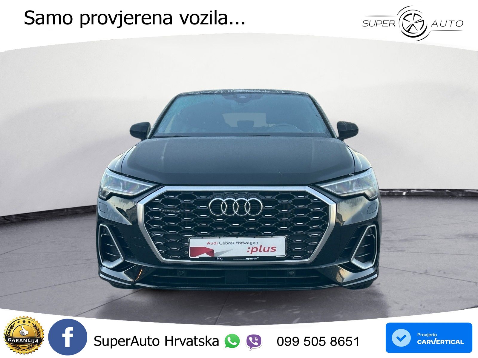 Audi Q3 Sportback 40 TDI (200 KS) quattro S tronic S line LED+GR SJED+ACC