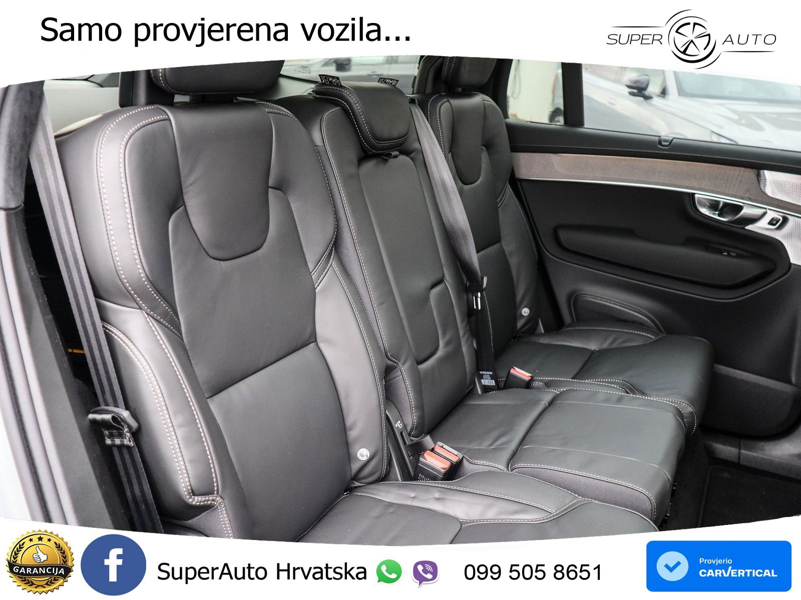 Volvo XC90 2.0 T8 AWD Automatic ZRAČNI+ACC+GR SJED+KAM+PANO