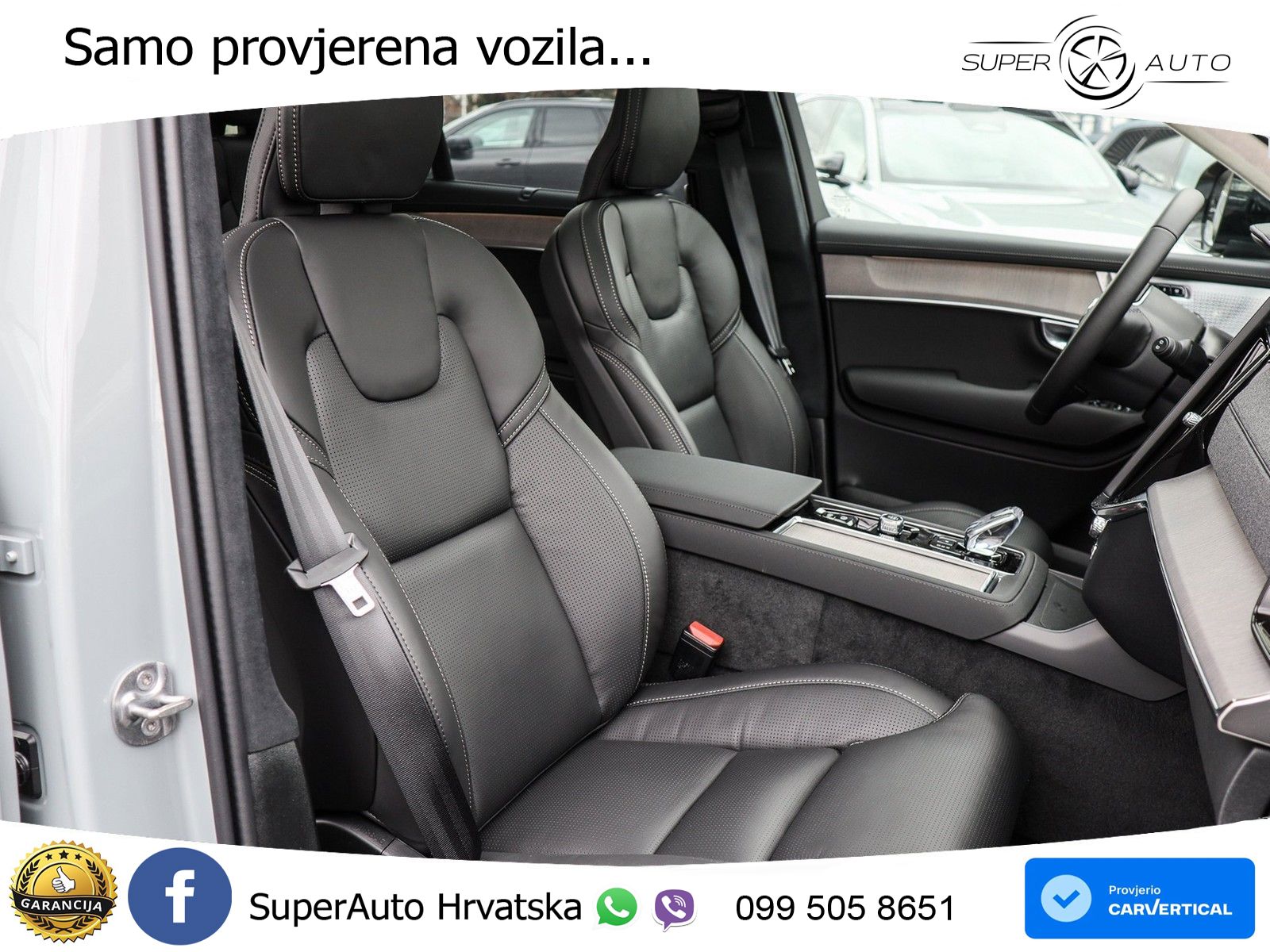 Volvo XC90 2.0 T8 AWD Automatic ZRAČNI+ACC+GR SJED+KAM+PANO