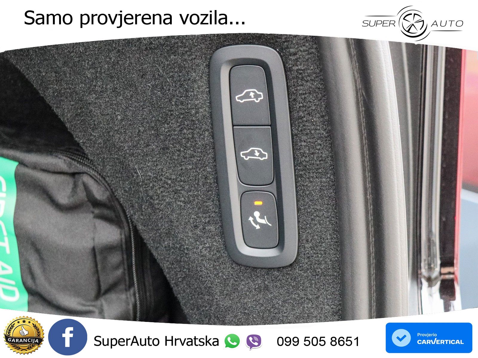 Volvo XC90 2.0 T8 AWD Automatic ZRAČNI+ACC+GR SJED+KAM+PANO