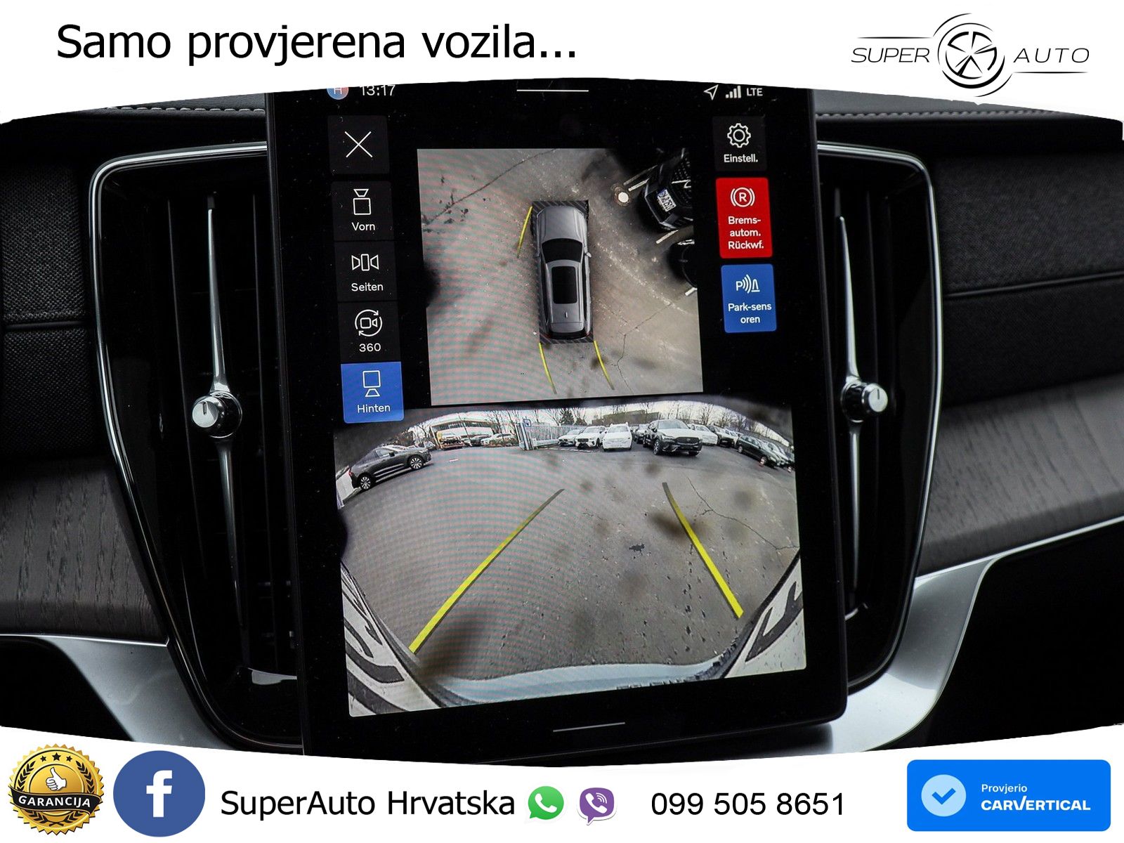 Volvo XC90 2.0 T8 AWD Automatic ZRAČNI+ACC+GR SJED+KAM+PANO