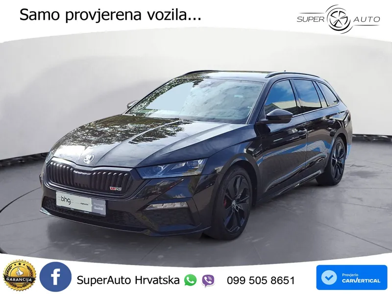 Škoda Octavia Combi RS 2.0 TDI (200 KS) DSG LED+GR SJED+ACC