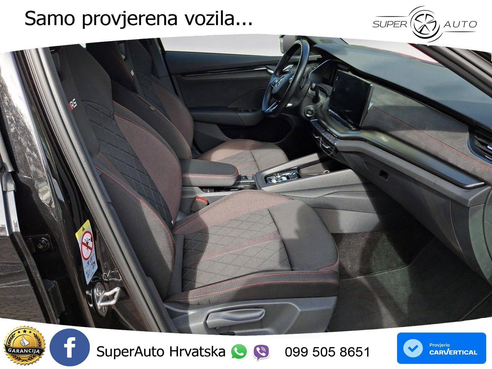 Škoda Octavia Combi RS 2.0 TDI (200 KS) DSG LED+GR SJED+ACC