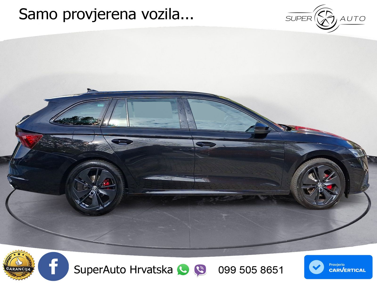 Škoda Octavia Combi RS 2.0 TDI (200 KS) DSG LED+GR SJED+ACC