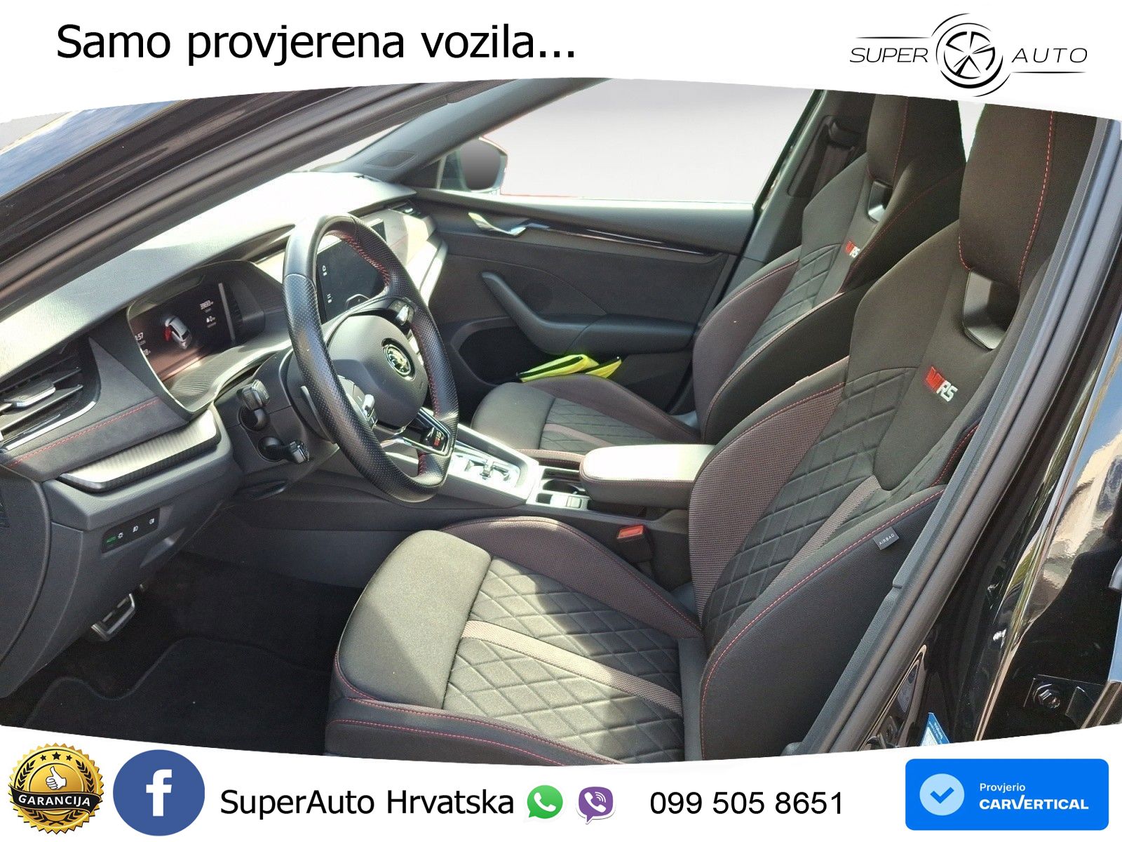 Škoda Octavia Combi RS 2.0 TDI (200 KS) DSG LED+GR SJED+ACC