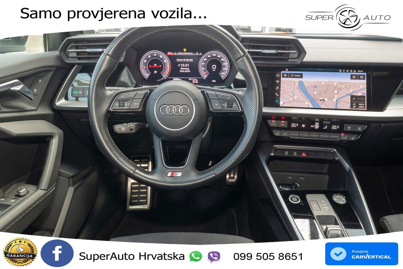 Audi A3 Limuzina 35 TFSI (150 KS) S tronic S line