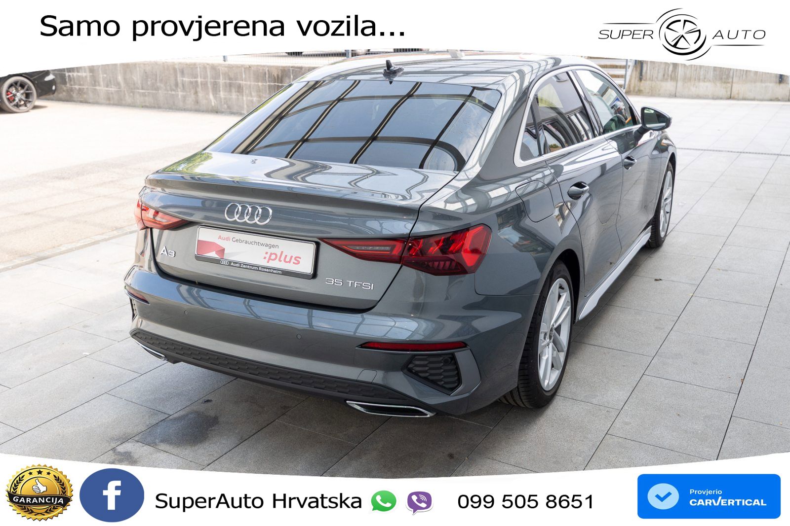 Audi A3 Limuzina 35 TFSI (150 KS) S tronic S line