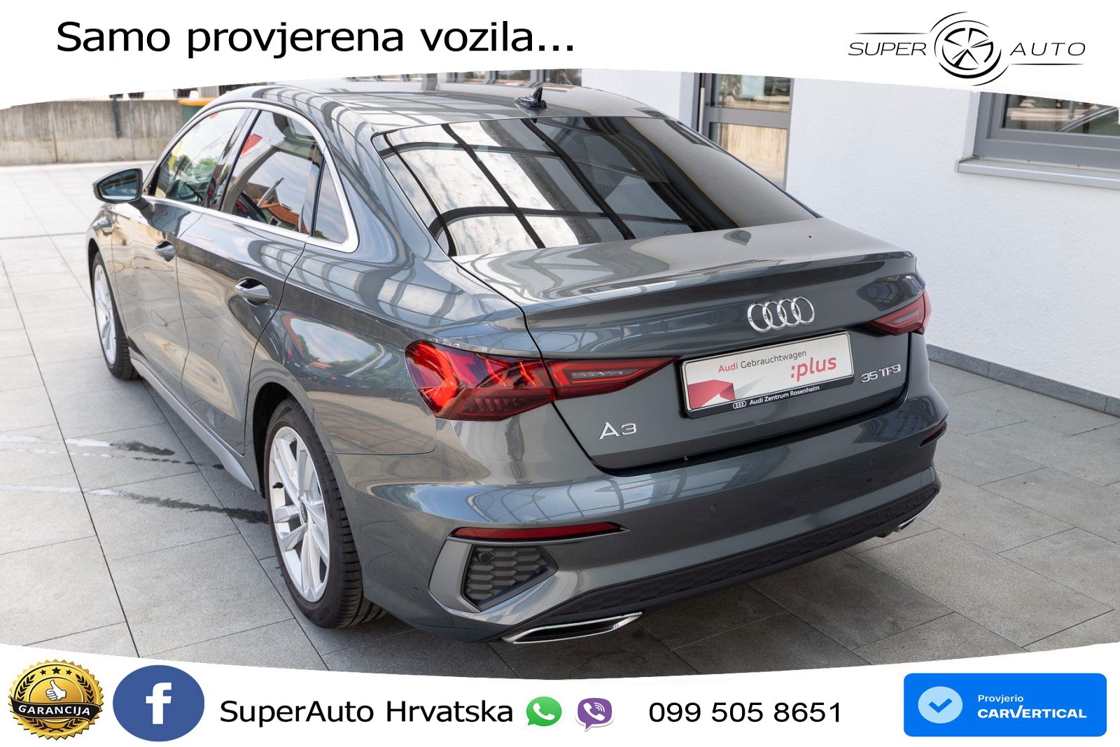 Audi A3 Limuzina 35 TFSI (150 KS) S tronic S line
