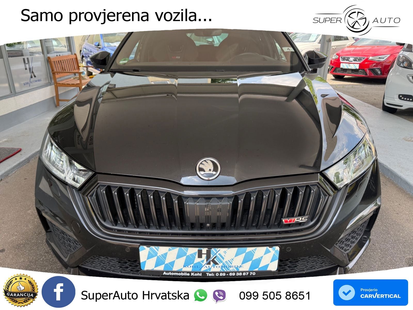 Škoda Octavia Combi RS 2.0 TDI (200 KS) 4x4 DSG LED+GR SJED+ACC