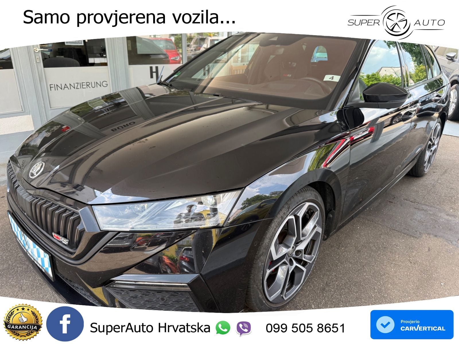 Škoda Octavia Combi RS 2.0 TDI (200 KS) 4x4 DSG LED+GR SJED+ACC