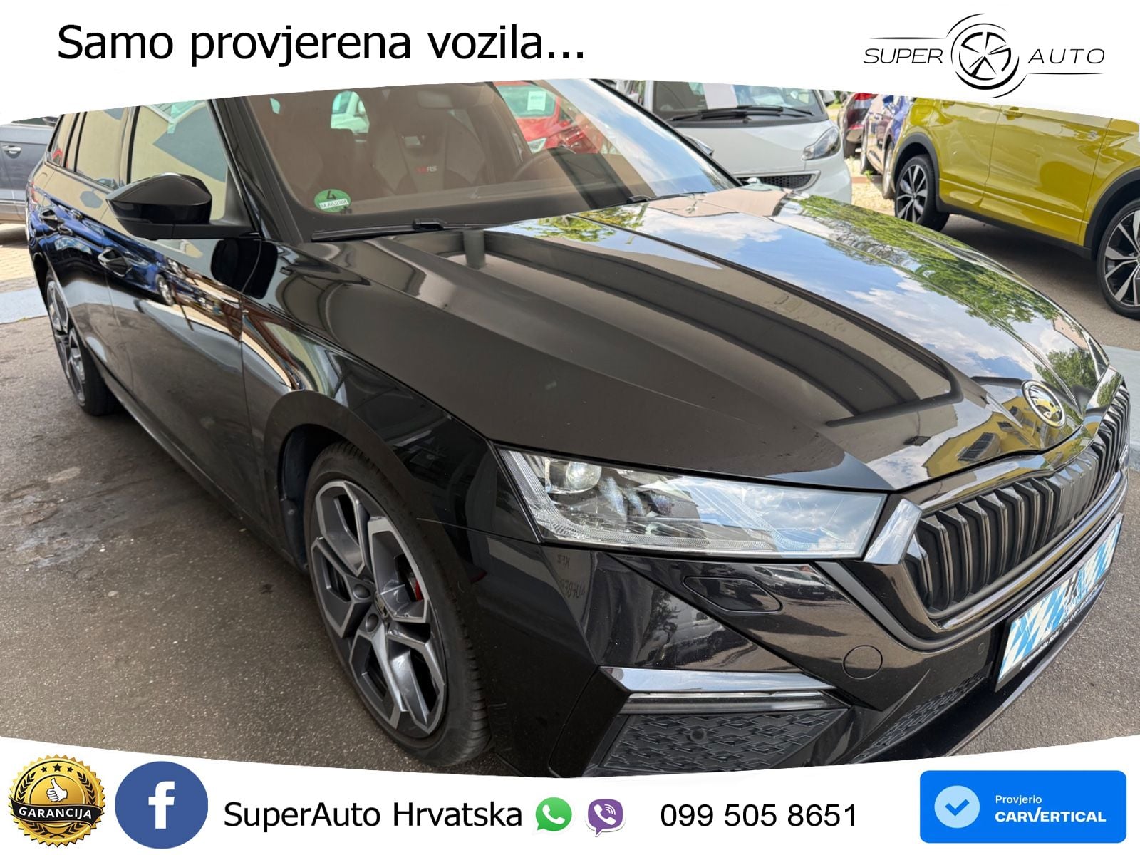 Škoda Octavia Combi RS 2.0 TDI (200 KS) 4x4 DSG LED+GR SJED+ACC
