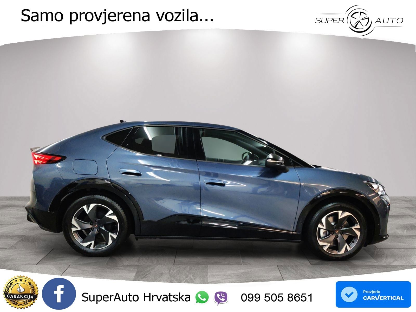 Cupra Tavascan 82 kWh (286 KS) LED+GR SJED+ACC