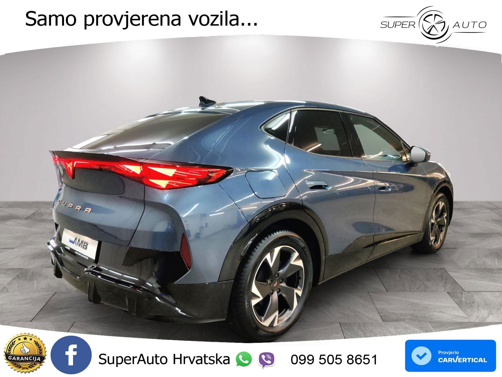 Cupra Tavascan 82 kWh (286 KS) LED+GR SJED+ACC