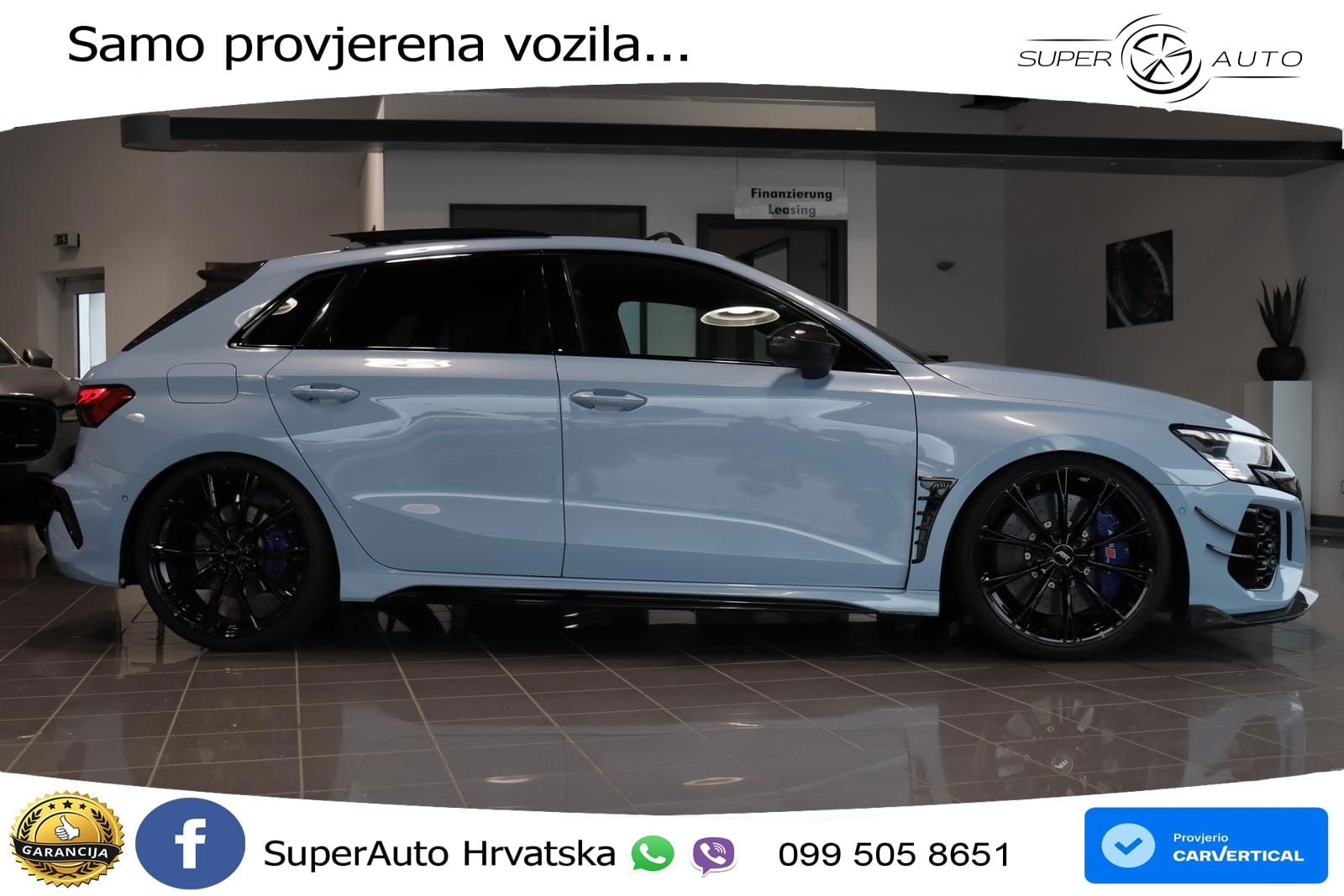 Audi RS3 Sedan 2.5 TFSI (400 KS) quattro S tronic ABT LED+ACC