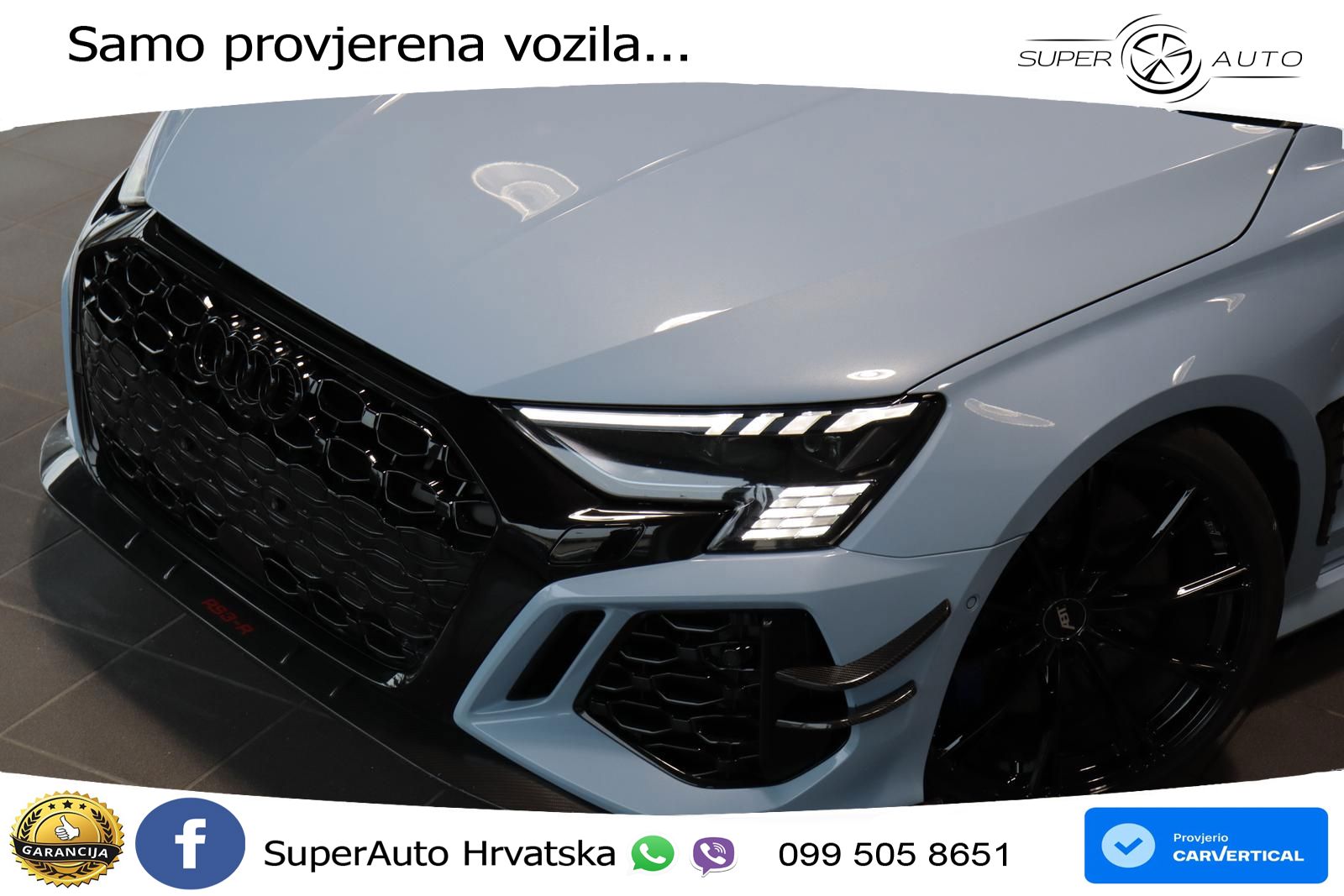 Audi RS3 Sedan 2.5 TFSI (400 KS) quattro S tronic ABT LED+ACC