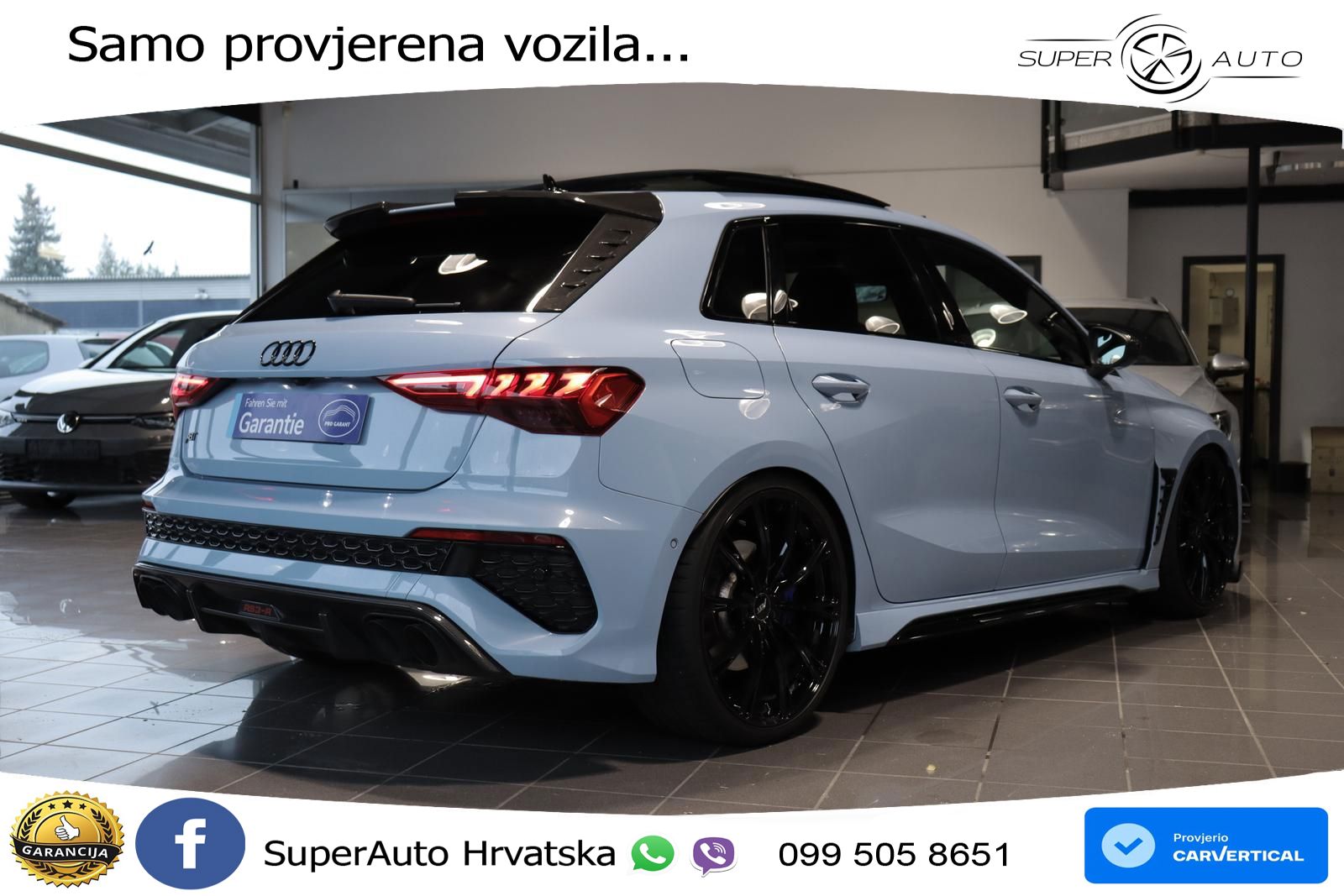 Audi RS3 Sedan 2.5 TFSI (400 KS) quattro S tronic ABT LED+ACC
