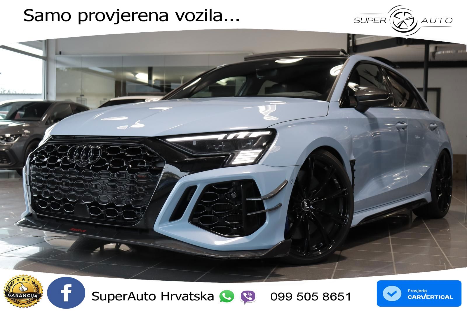 Audi RS3 Sedan 2.5 TFSI (400 KS) quattro S tronic ABT LED+ACC