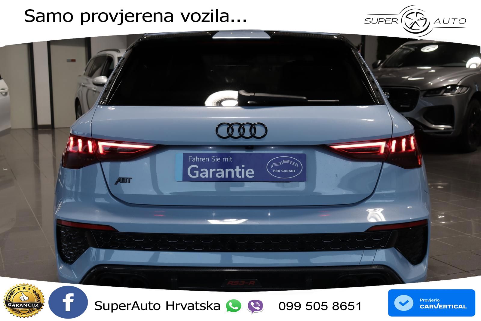 Audi RS3 Sedan 2.5 TFSI (400 KS) quattro S tronic ABT LED+ACC