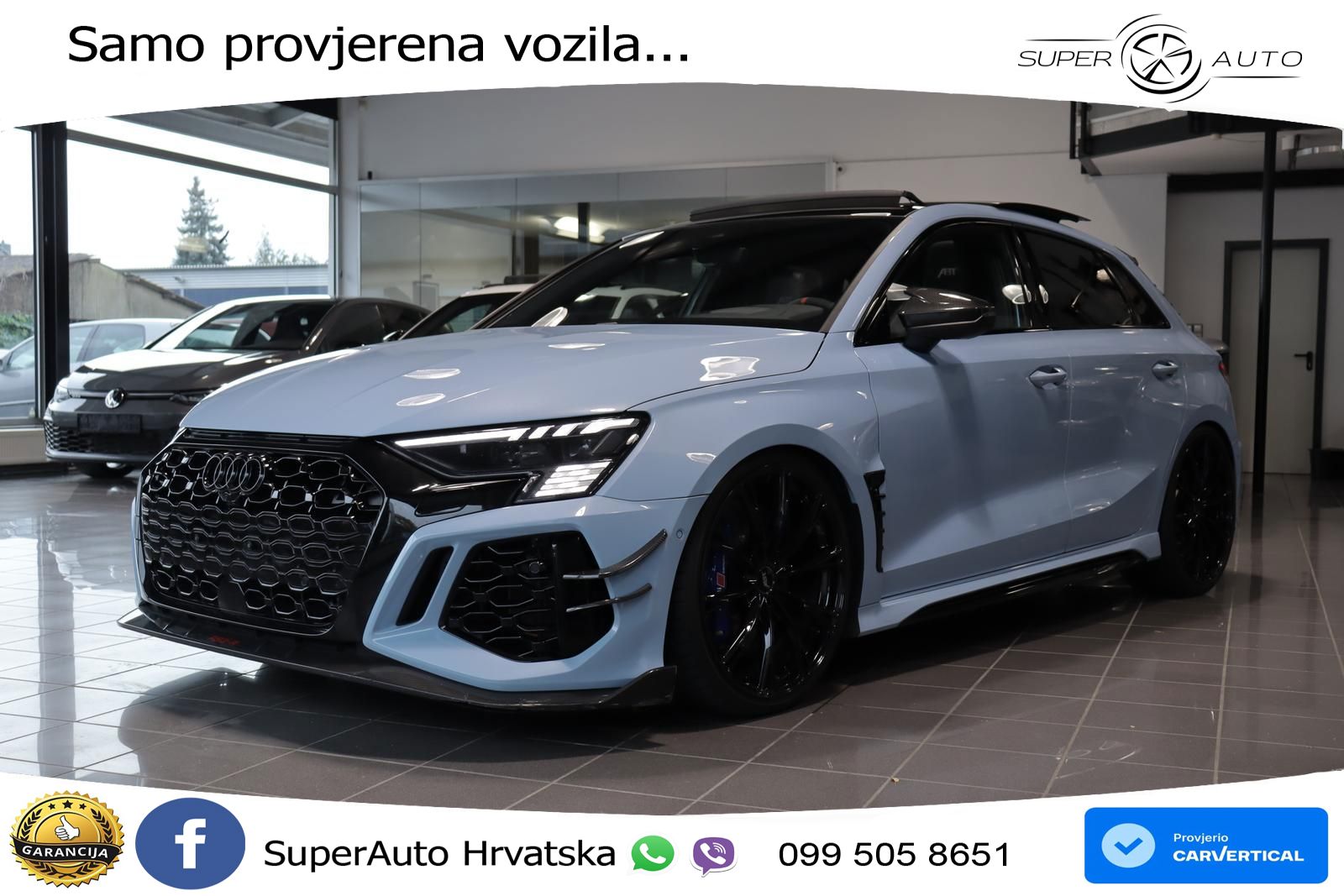 Audi RS3 Sedan 2.5 TFSI (400 KS) quattro S tronic ABT LED+ACC
