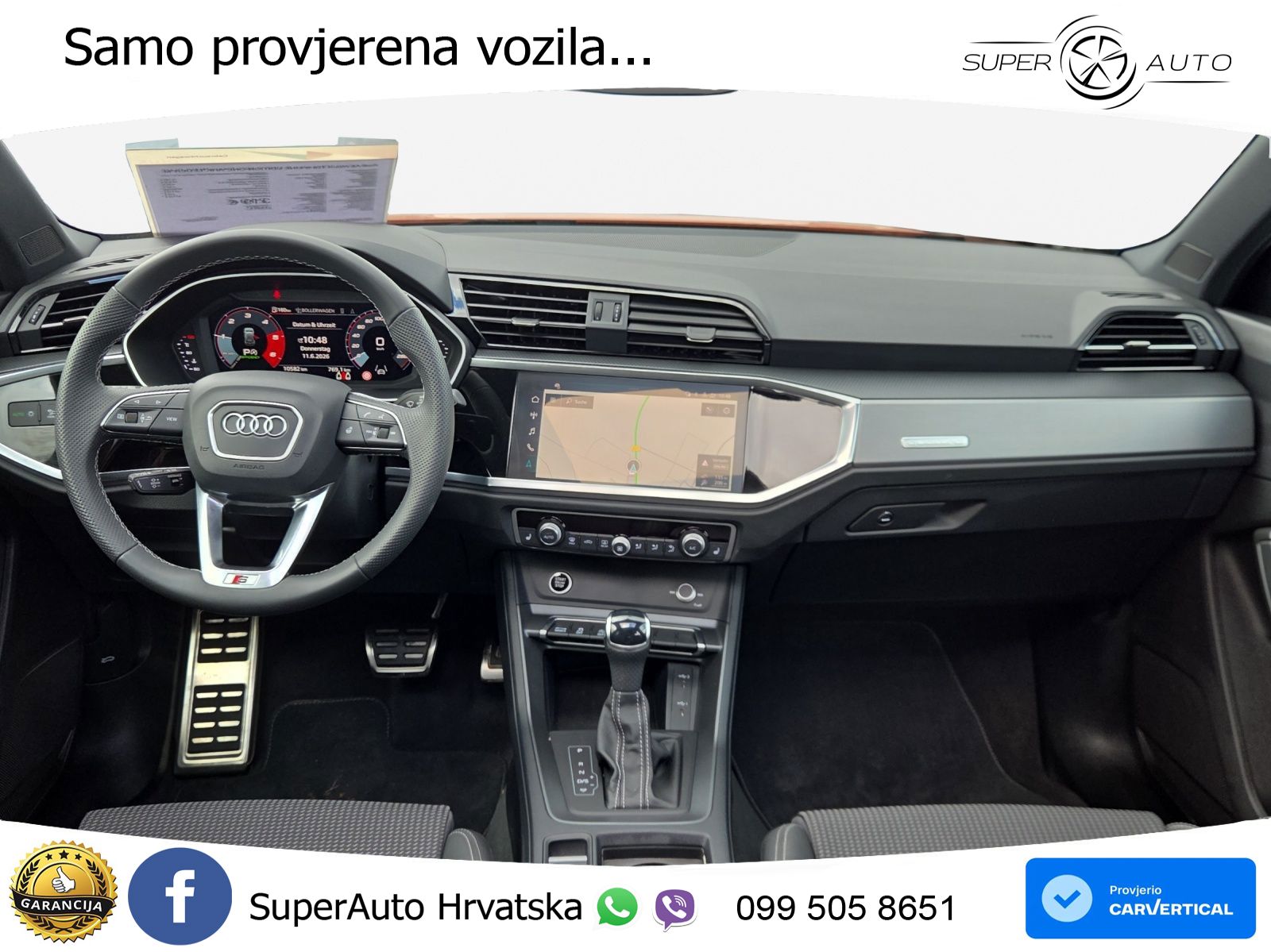 Audi Q3 40 TDI (193 KS) quattro S tronic S line LED+GR SJED+ACC