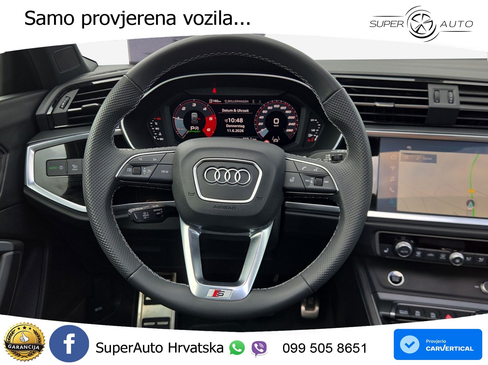 Audi Q3 40 TDI (193 KS) quattro S tronic S line LED+GR SJED+ACC
