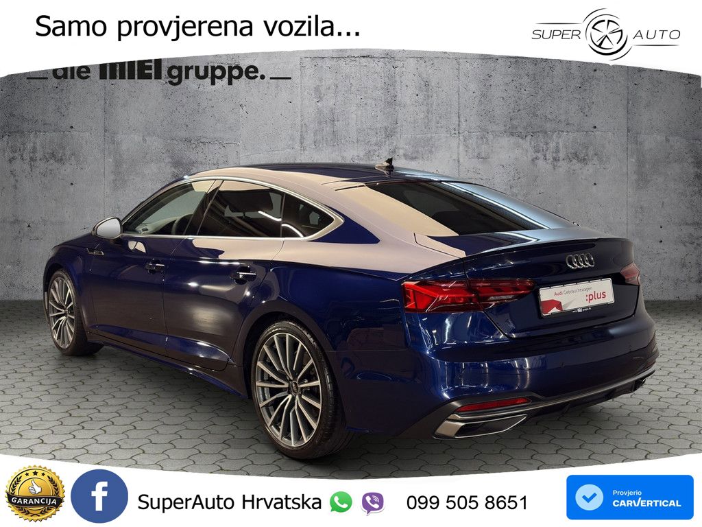 Audi A5 Sportback 35 TFSI (150 KS) S tronic advanced