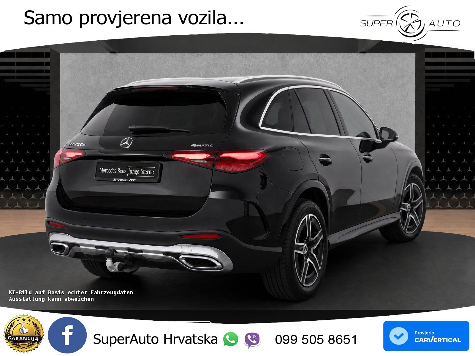 Mercedes GLC 220d (197 KS) 4MATIC 9G-TRONIC AMG LED+GR SJED+ACC