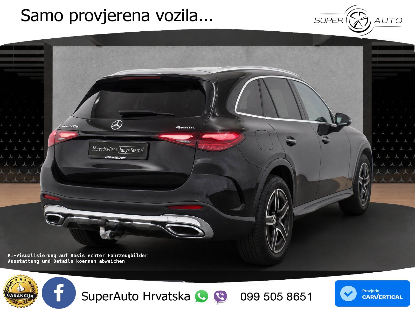 Mercedes GLC 220d (197 KS) 4MATIC 9G-TRONIC AMG LED+GR SJED+ACC