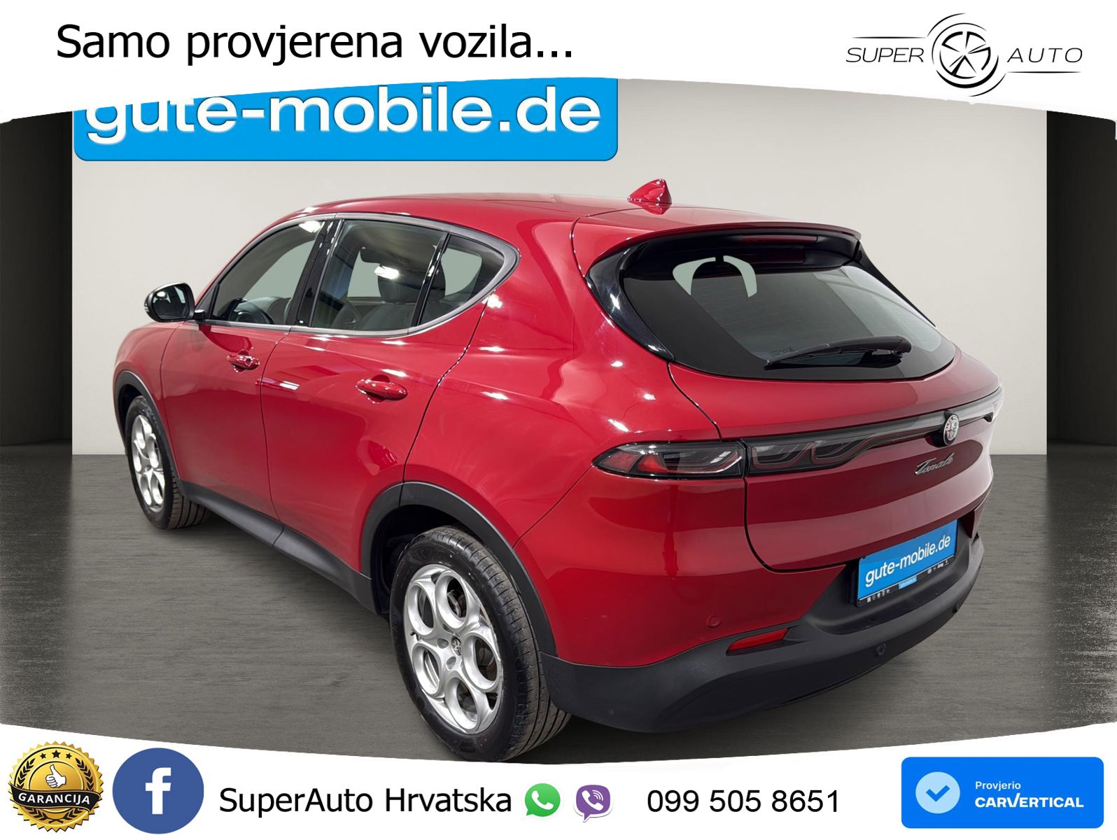 Alfa Romeo Tonale 1.5 Turbo (130 KS) 48V-Hybrid TCT LED+GR SJED+ACC