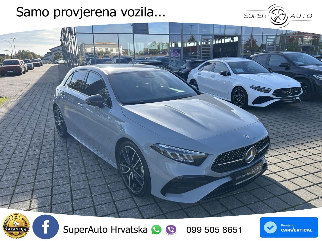 Mercedes-Benz A 200 7G-DCT AMG LED+GR SJED+ACC