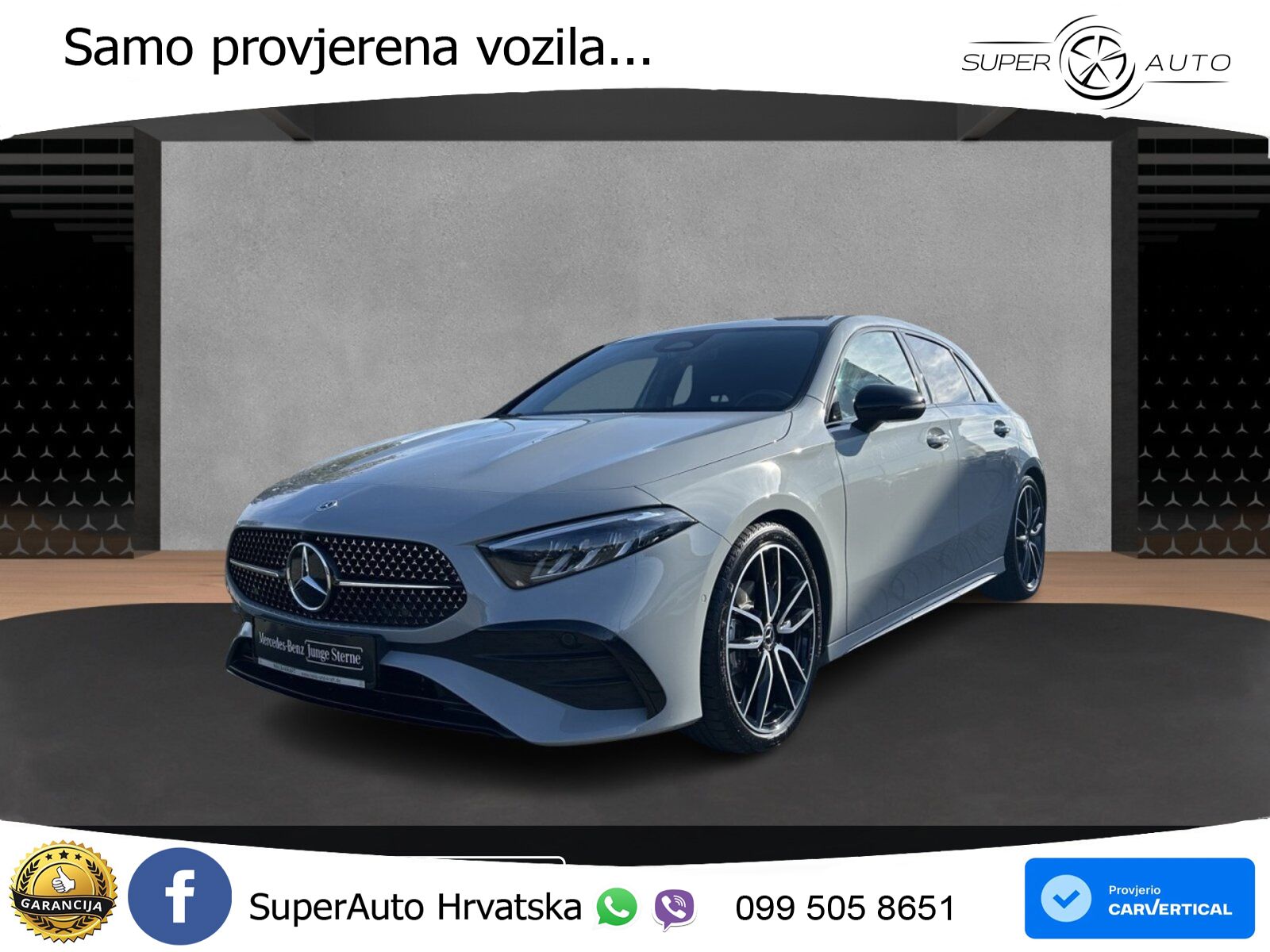 Mercedes-Benz A 200 7G-DCT AMG LED+GR SJED+ACC
