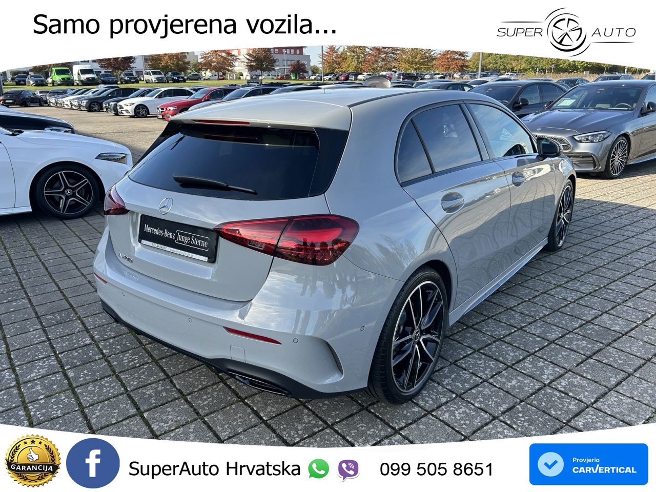 Mercedes-Benz A 200 7G-DCT AMG LED+GR SJED+ACC