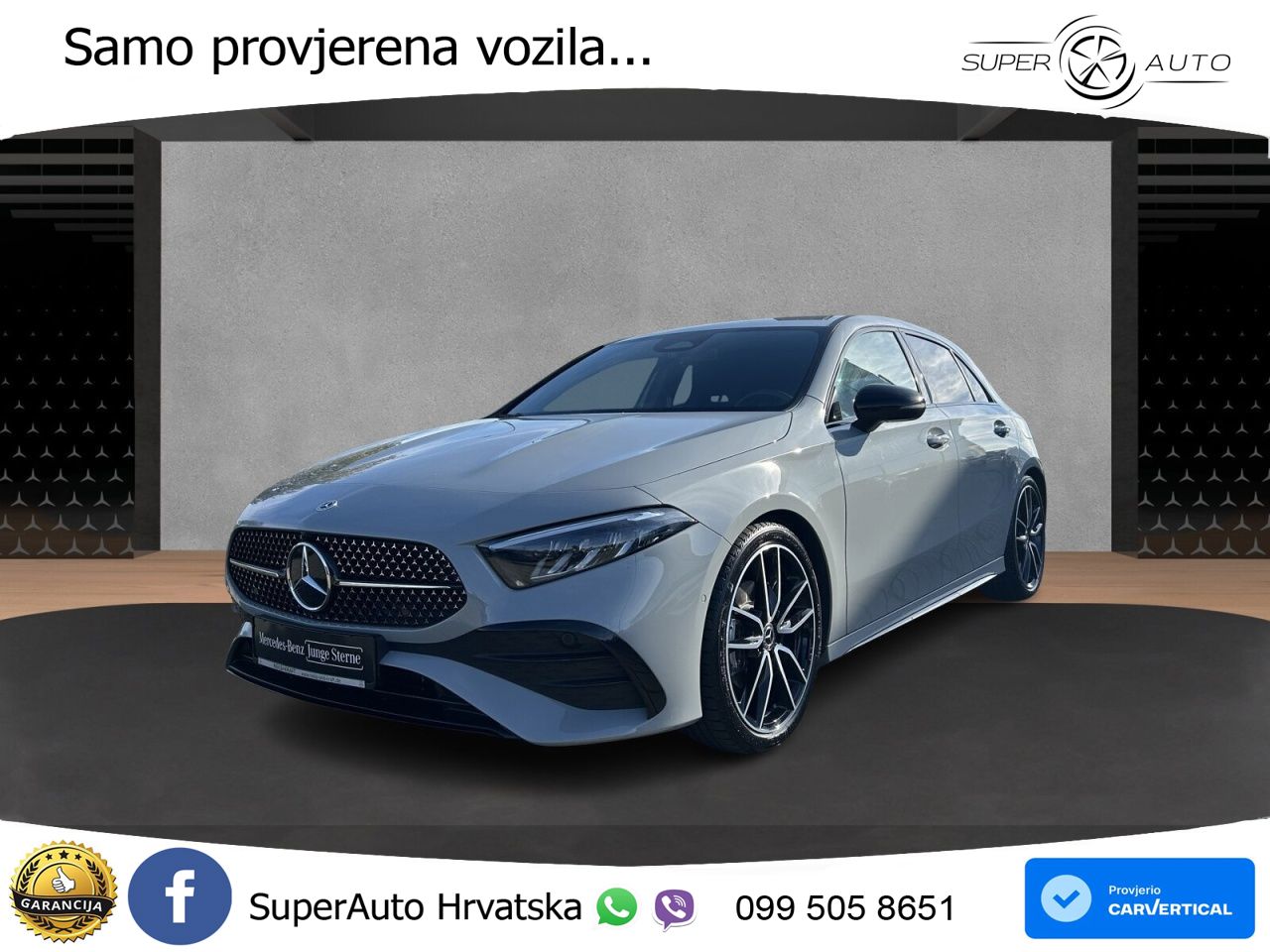 Mercedes-Benz A 200 7G-DCT AMG LED+GR SJED+ACC