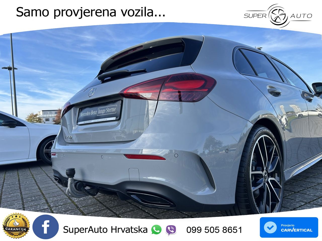 Mercedes-Benz A 200 7G-DCT AMG LED+GR SJED+ACC