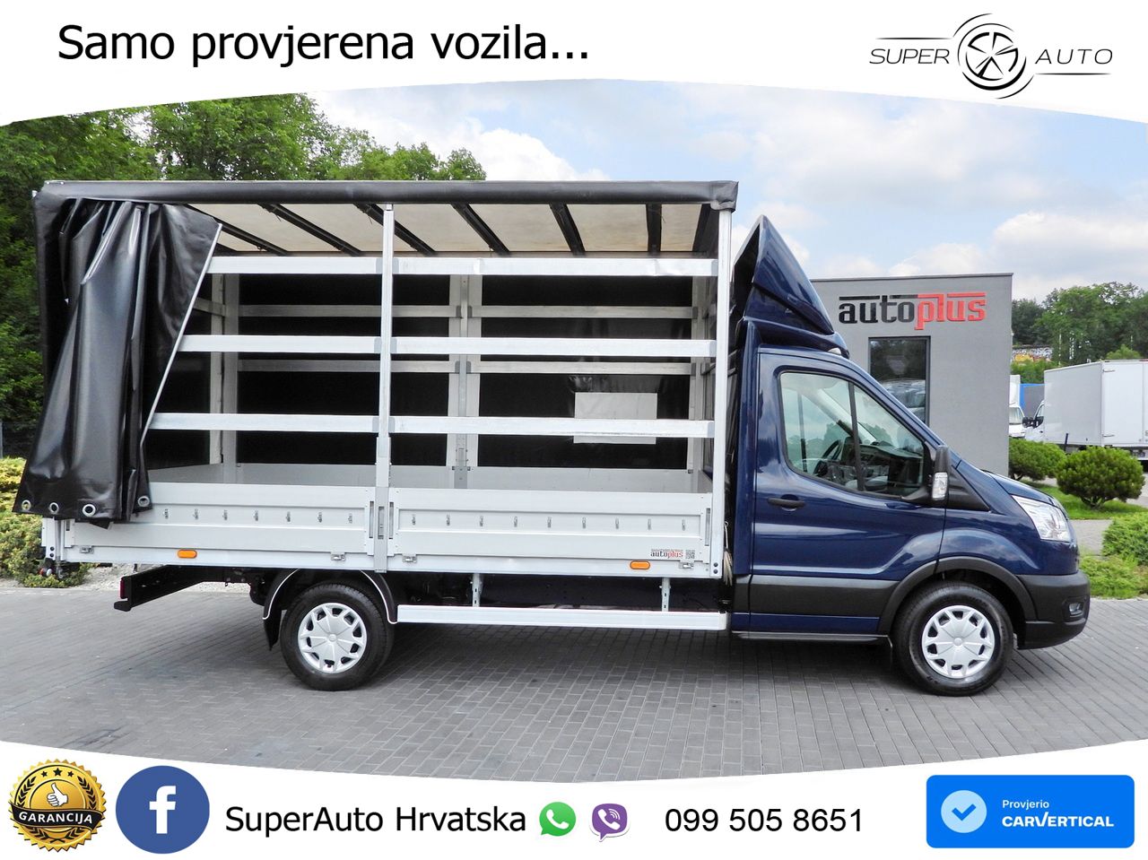 Ford TRANSIT PRITSCHE PLANE 8 PALETTEN TEMPOMAT 170 KS