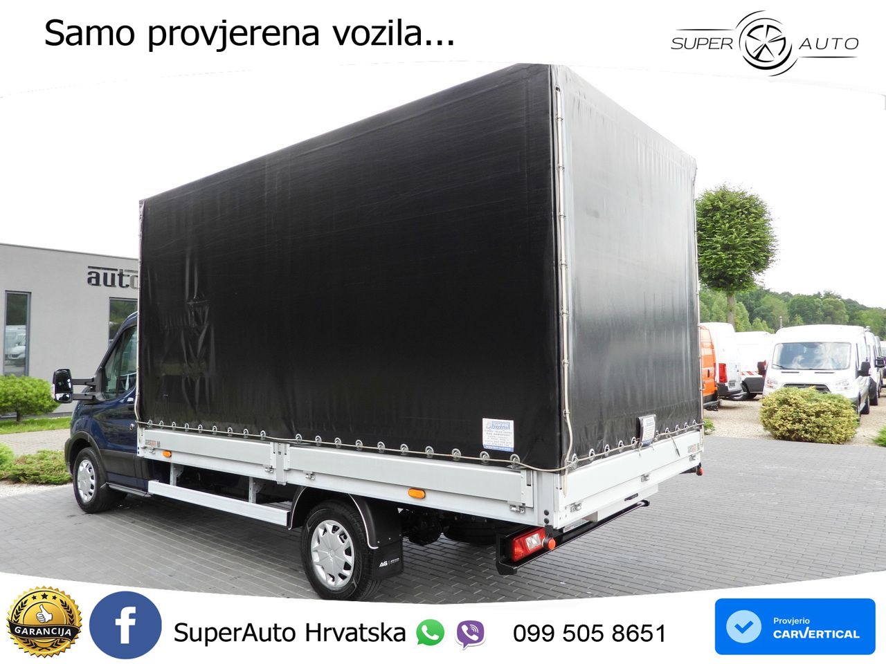 Ford TRANSIT PRITSCHE PLANE 8 PALETTEN TEMPOMAT 170 KS