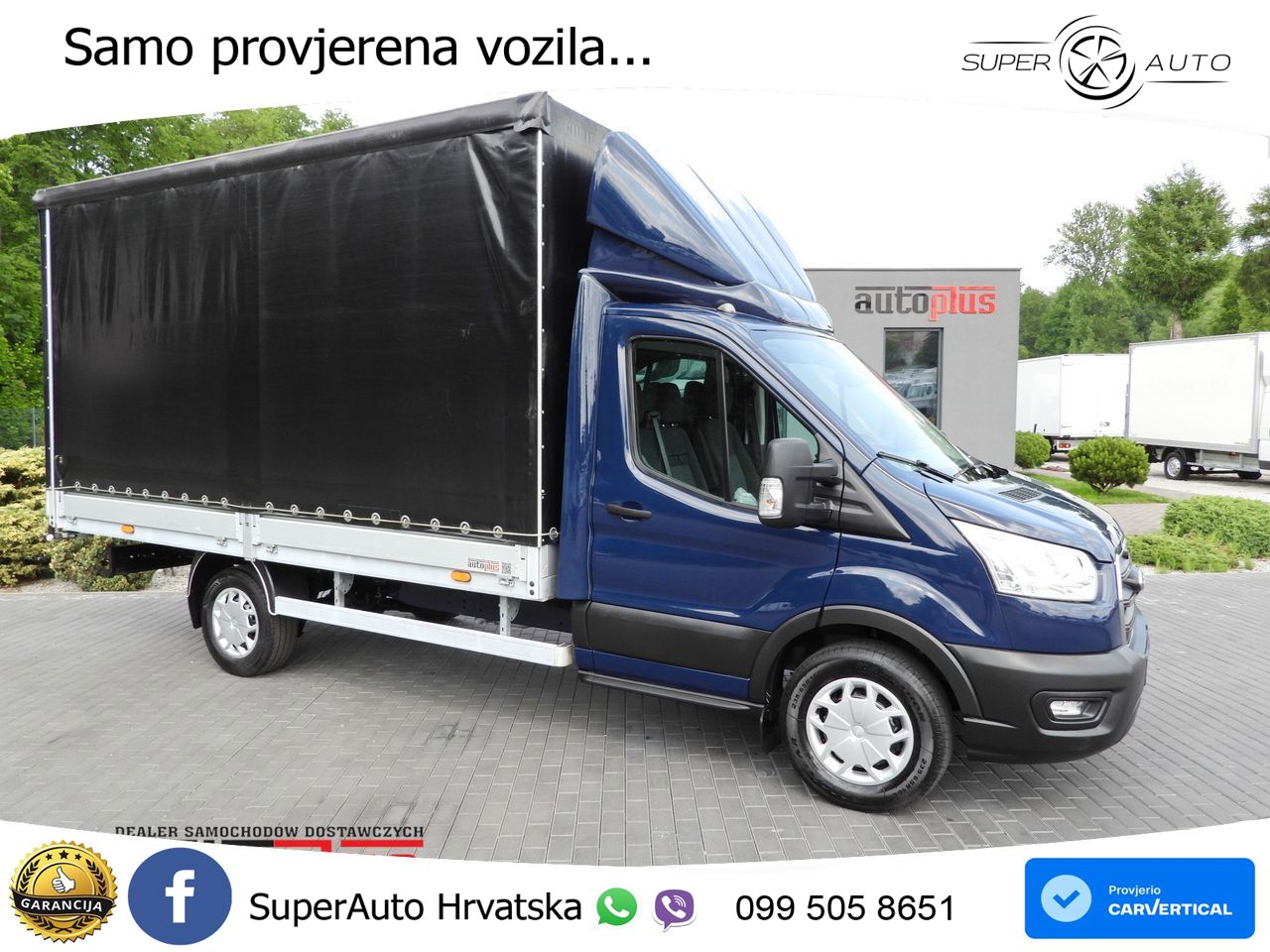 Ford TRANSIT PRITSCHE PLANE 8 PALETTEN TEMPOMAT 170 KS
