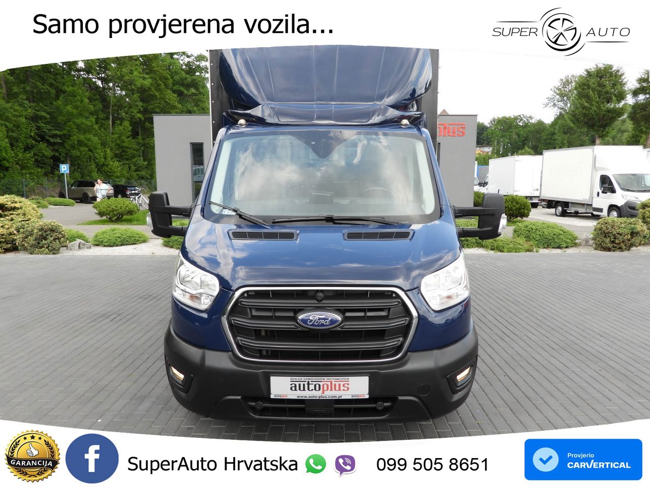 Ford TRANSIT PRITSCHE PLANE 8 PALETTEN TEMPOMAT 170 KS