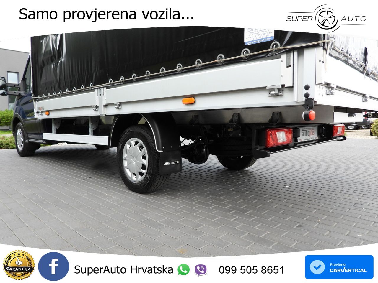 Ford TRANSIT PRITSCHE PLANE 8 PALETTEN TEMPOMAT 170 KS