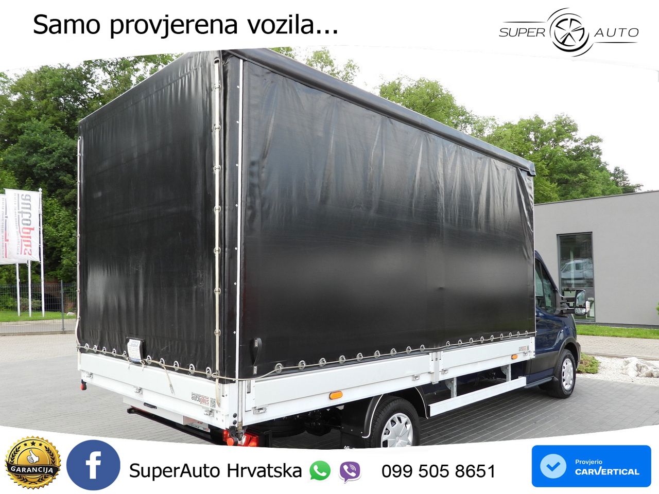 Ford TRANSIT PRITSCHE PLANE 8 PALETTEN TEMPOMAT 170 KS