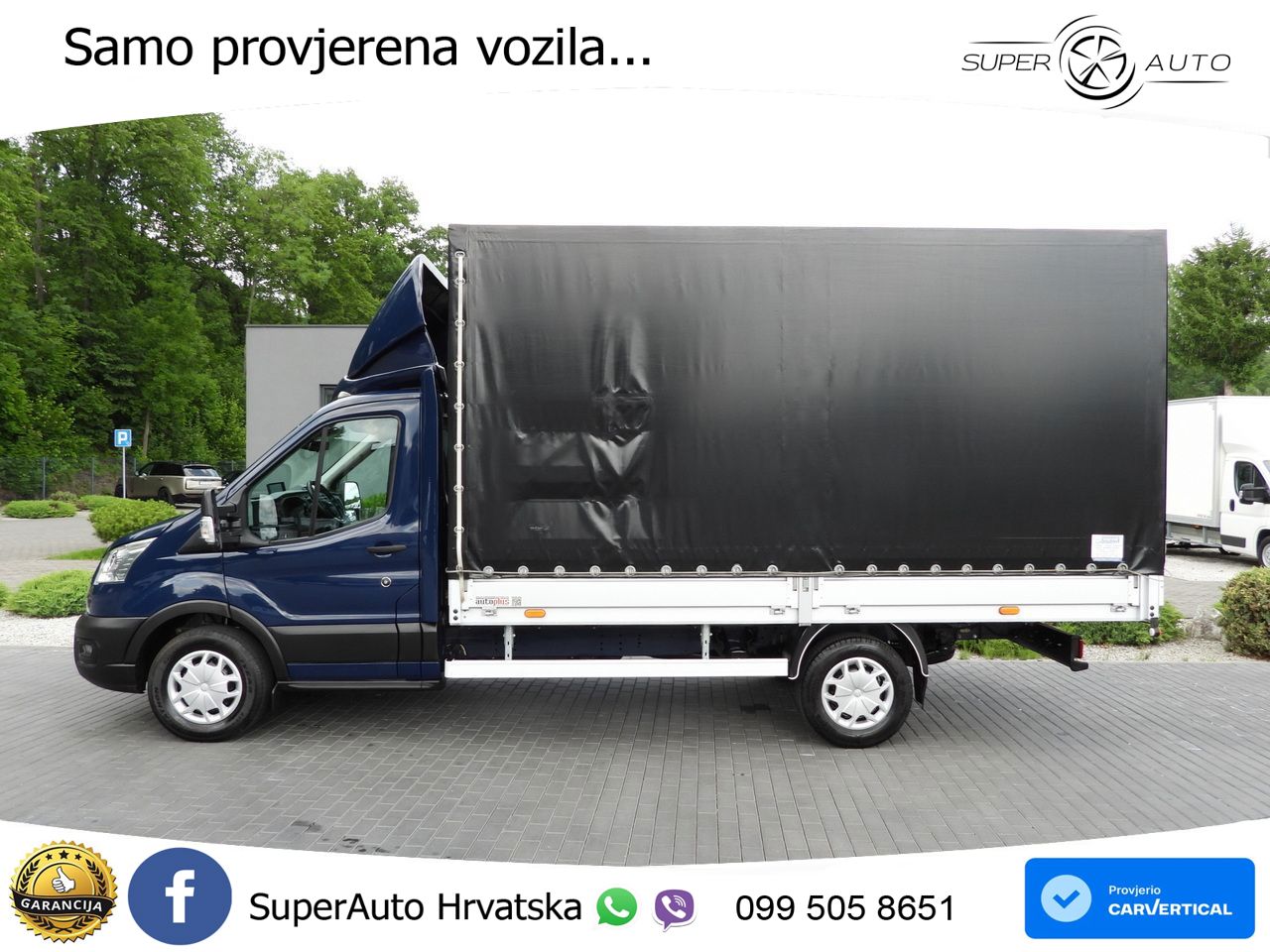 Ford TRANSIT PRITSCHE PLANE 8 PALETTEN TEMPOMAT 170 KS