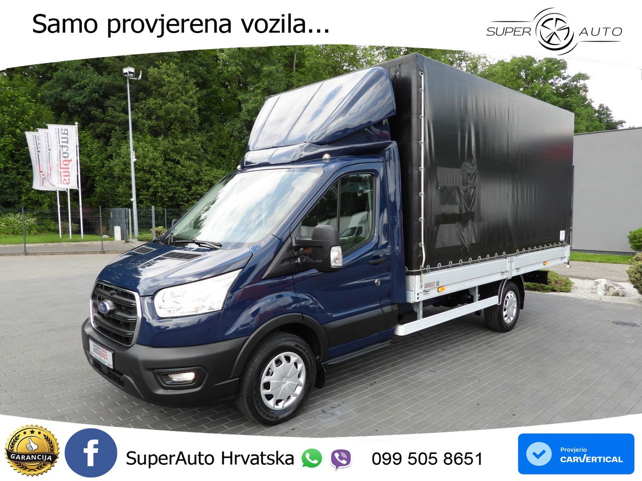 Ford TRANSIT PRITSCHE PLANE 8 PALETTEN TEMPOMAT 170 KS