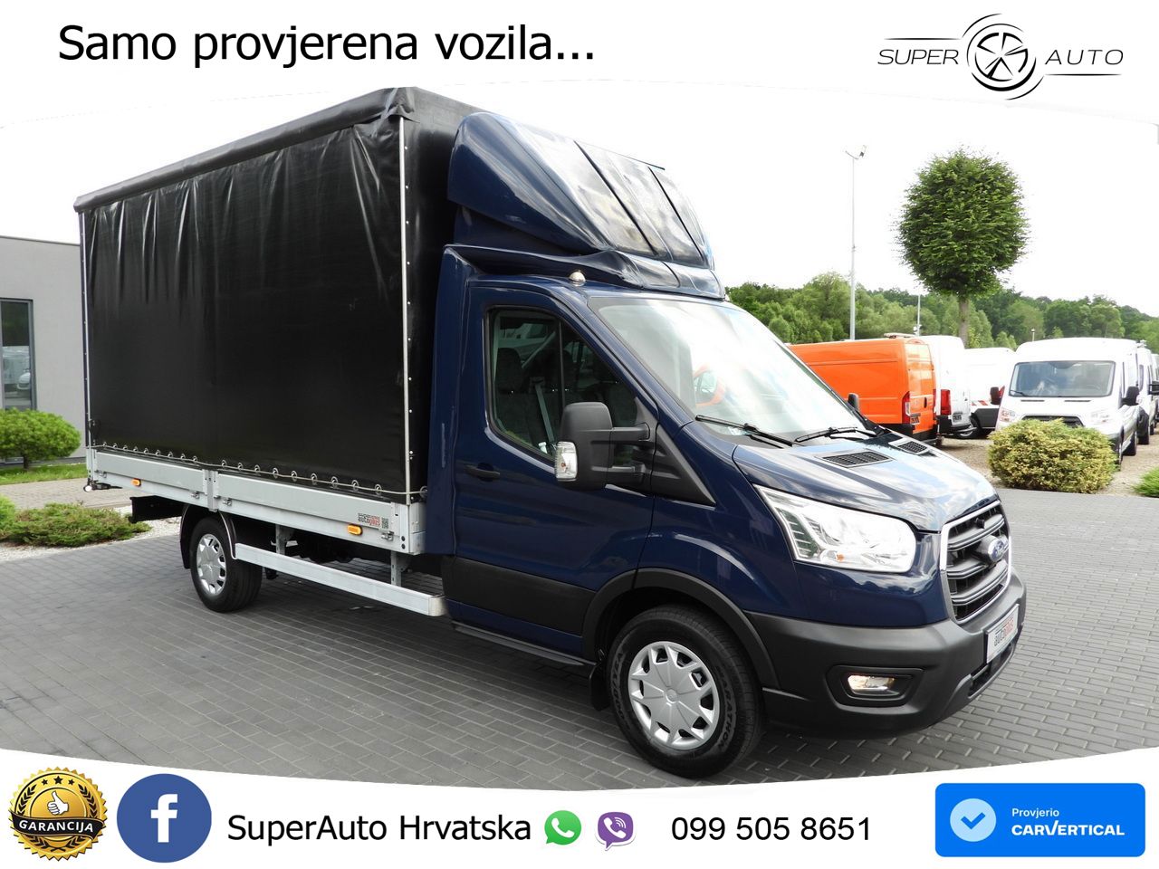 Ford TRANSIT PRITSCHE PLANE 8 PALETTEN TEMPOMAT 170 KS