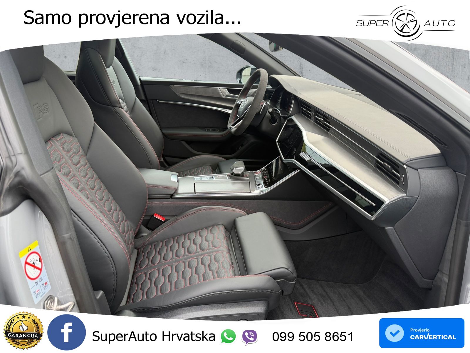 Audi RS7 4.0 TFSI V8 (600 KS) quattro tiptronic MATRIX+GR SJED+KAM